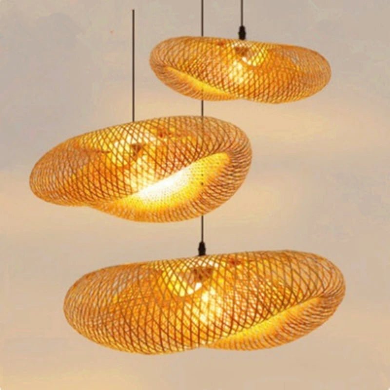 Ella Bamboo Chandelier Collection - The deco nook