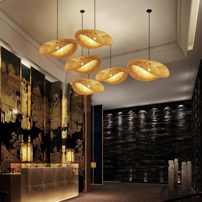 Ella Bamboo Chandelier Collection - The deco nook