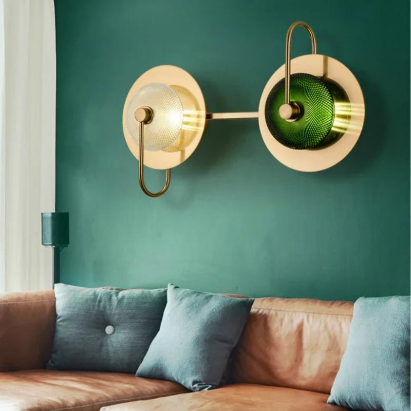 Eva Glass Sconce - The deco nook