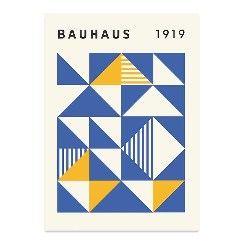 Geometry Bauhaus Prints - The deco nook