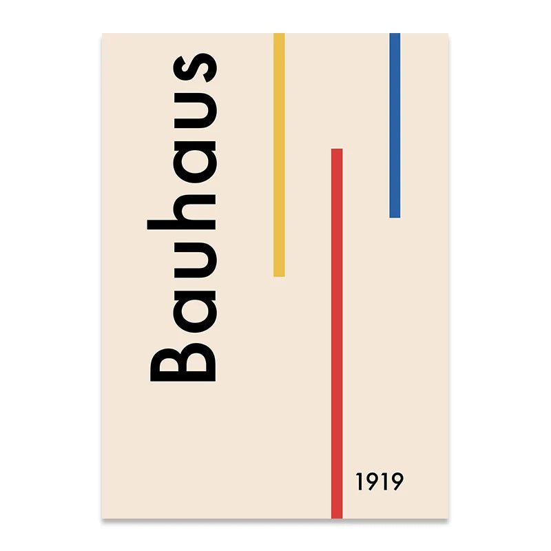 Geometry Bauhaus Prints - The deco nook