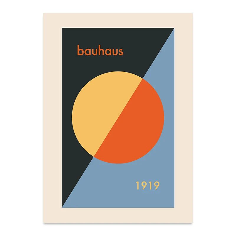 Geometry Bauhaus Prints - The deco nook