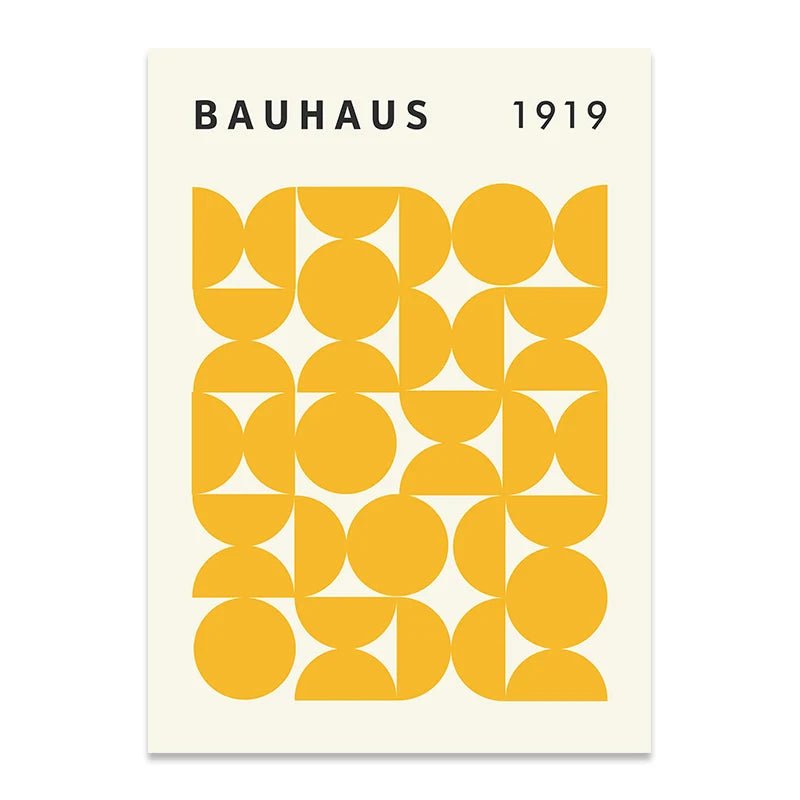 Geometry Bauhaus Prints - The deco nook