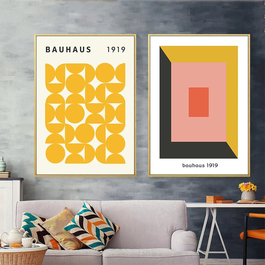 Geometry Bauhaus Prints - The deco nook