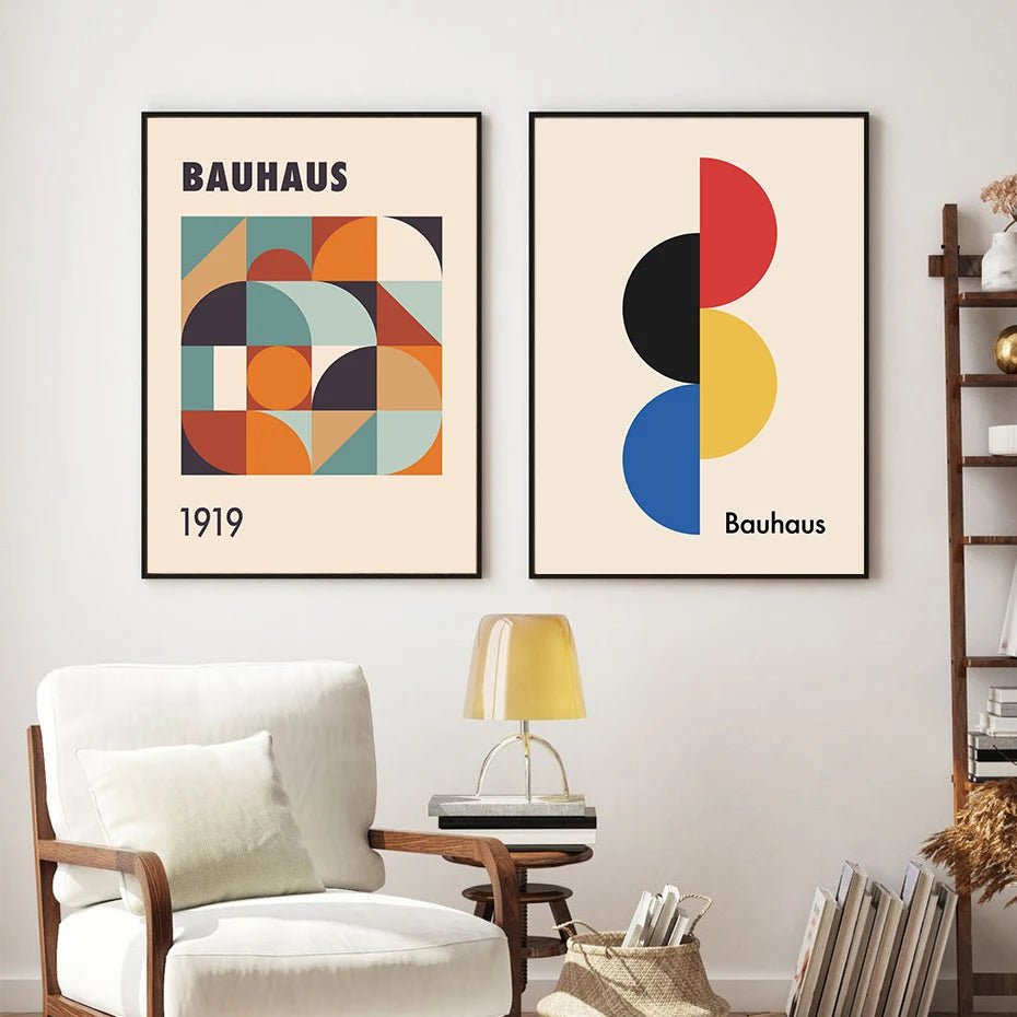 Geometry Bauhaus Prints - The deco nook