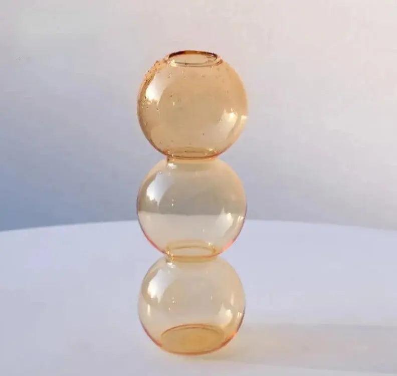 Glass Bubble Vase Collection - The deco nook