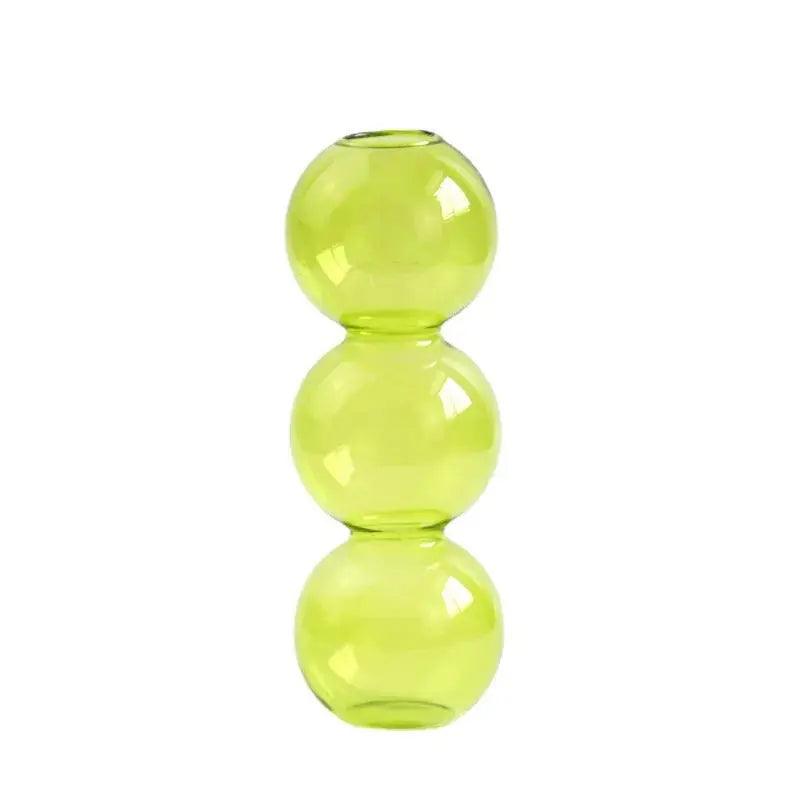 Glass Bubble Vase Collection - The deco nook