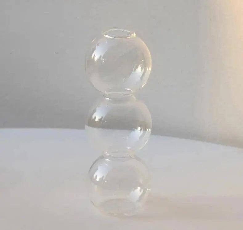 Glass Bubble Vase Collection - The deco nook