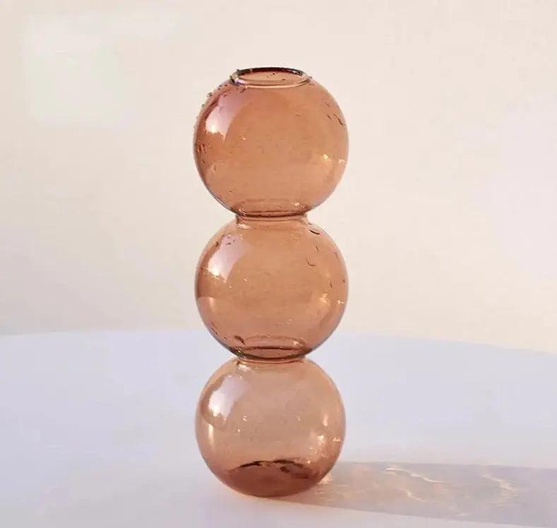 Glass Bubble Vase Collection - The deco nook