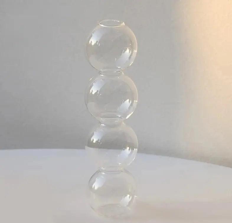 Glass Bubble Vase Collection - The deco nook