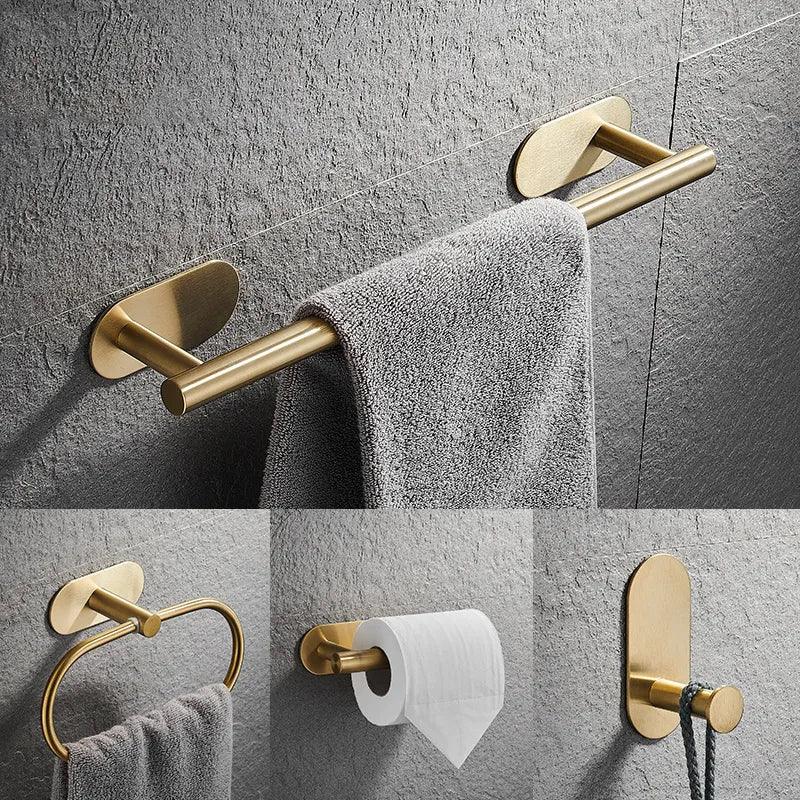 Golden Glamour Bathroom Accessory Set - The deco nook