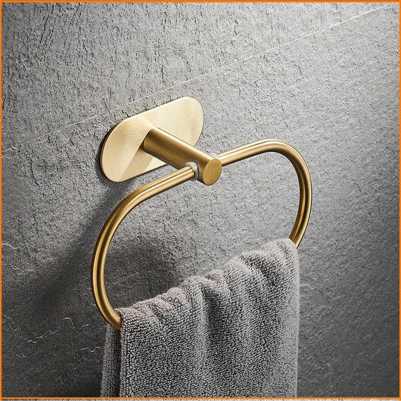 Golden Glamour Bathroom Accessory Set - The deco nook