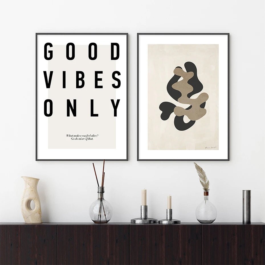 Good Vibes Prints - The deco nook