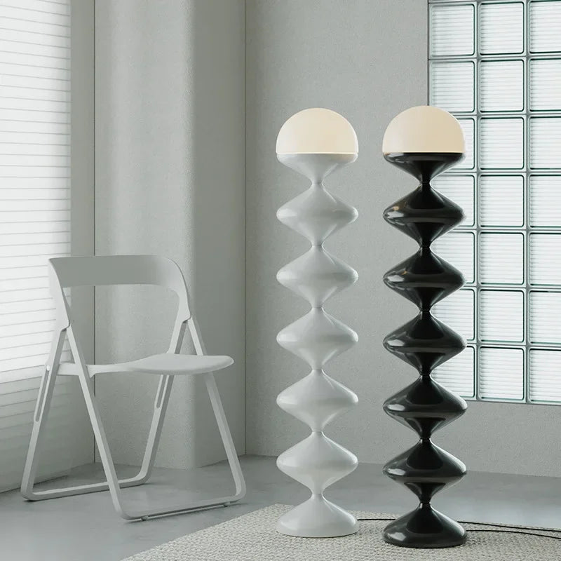 Luminescent Zigzag Floor Lamp The deco nook