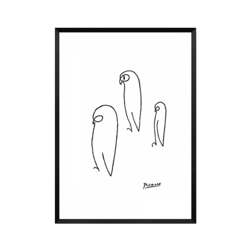 Line Animals Prints - The deco nook