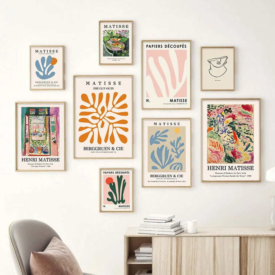 Matisse Exhibition Prints - The deco nook