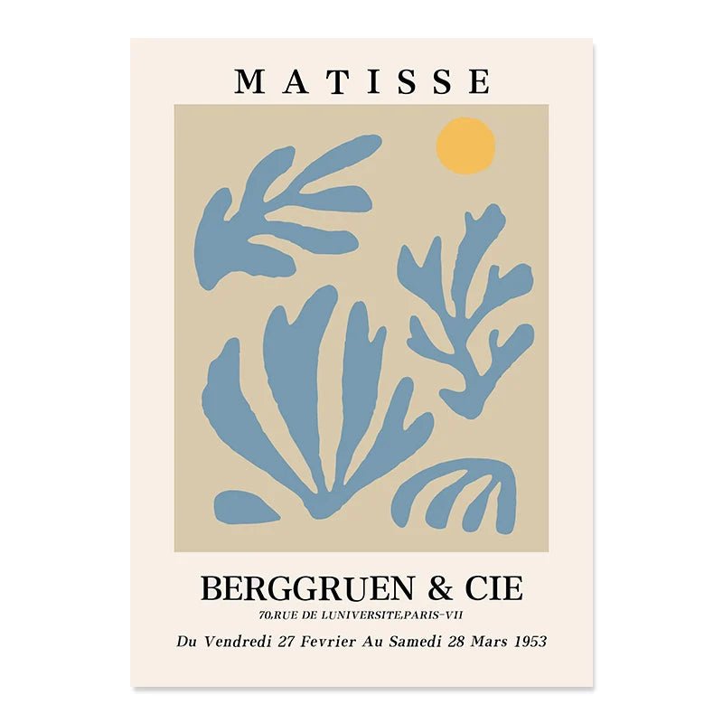 Matisse Exhibition Prints - The deco nook