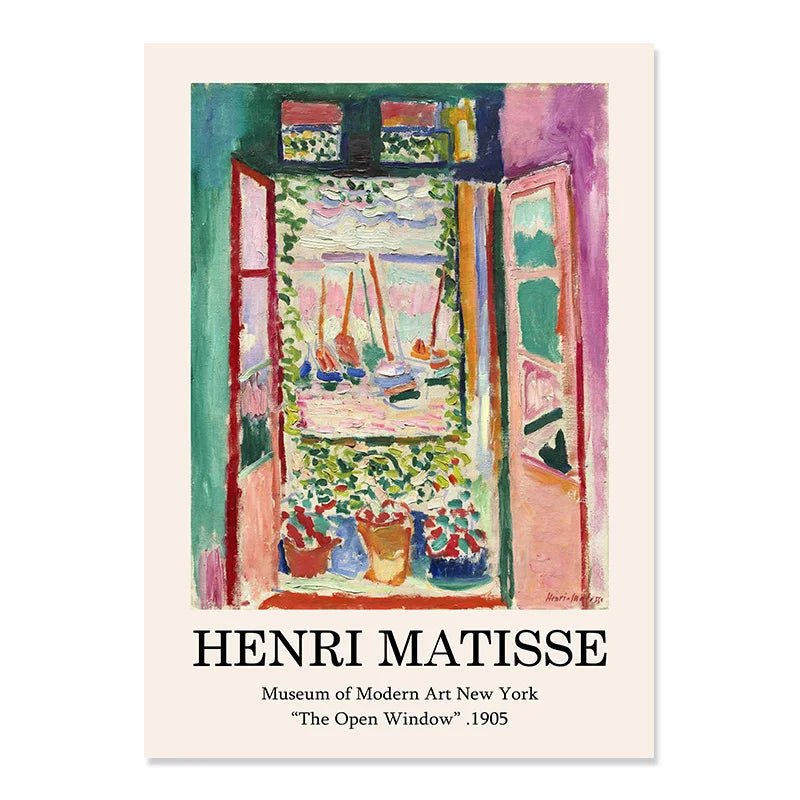 Matisse Exhibition Prints - The deco nook