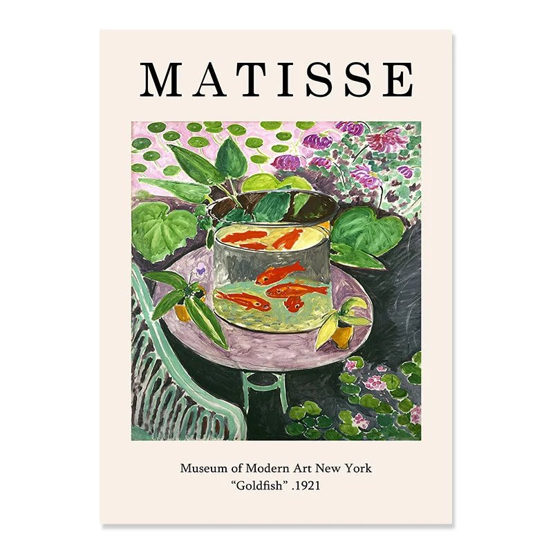 Matisse Exhibition Prints - The deco nook