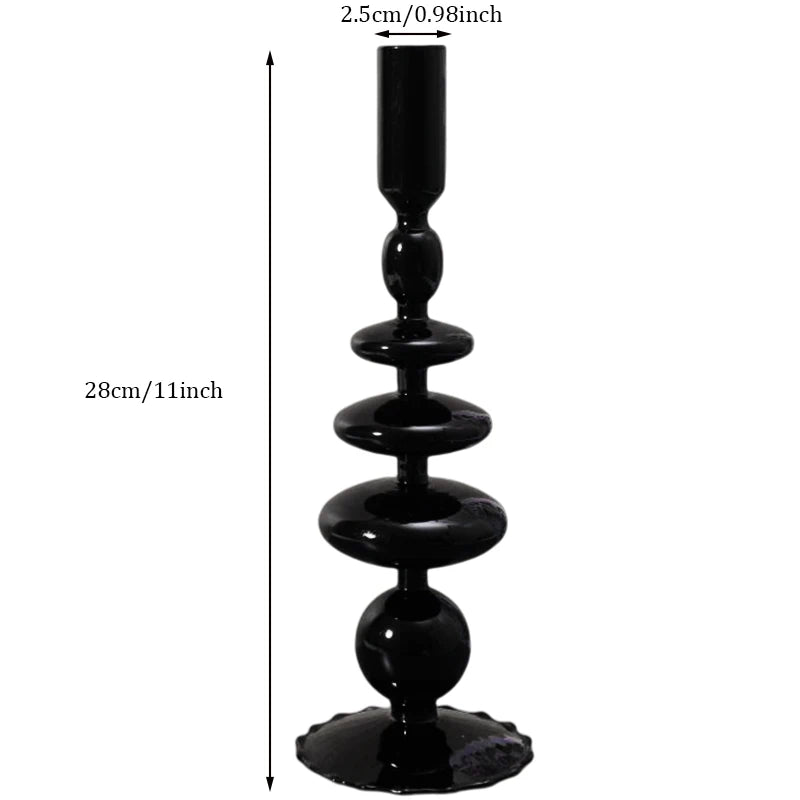 Midnight Vase & Candlestick Collection - The deco nook