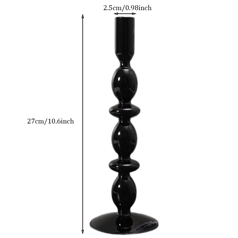 Midnight Vase & Candlestick Collection - The deco nook