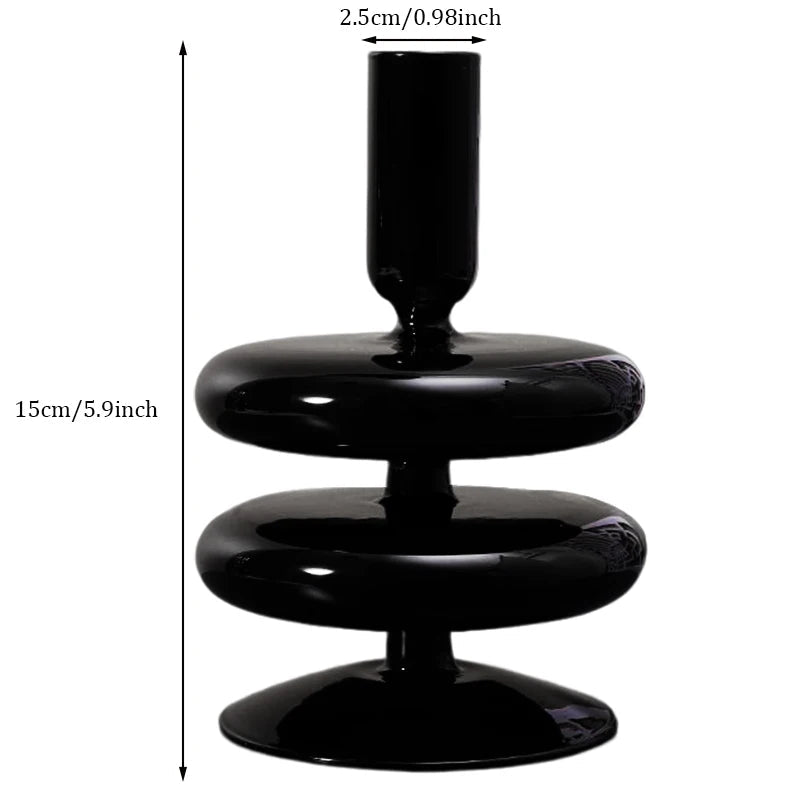 Midnight Vase & Candlestick Collection - The deco nook