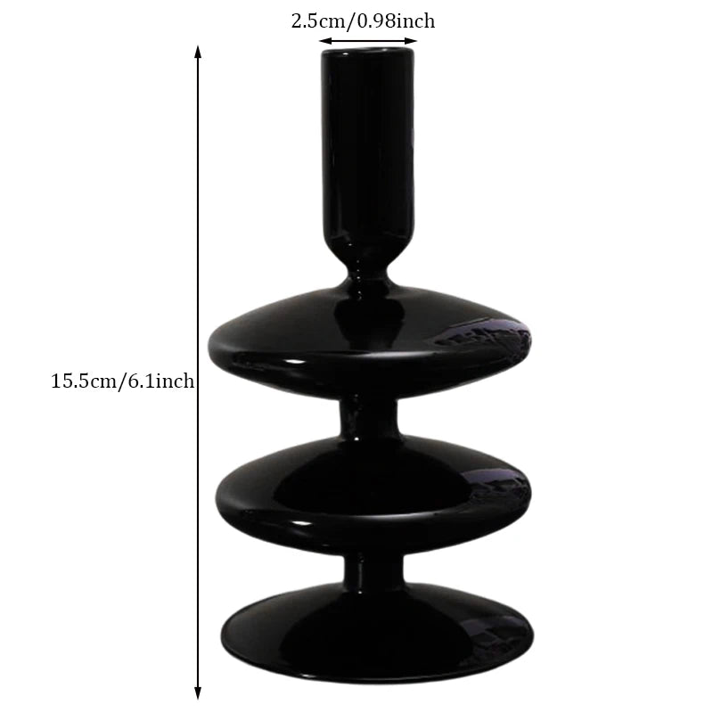 Midnight Vase & Candlestick Collection - The deco nook