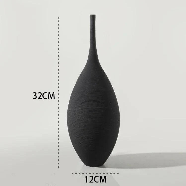 Serene Zen Ceramic Vase - The deco nook