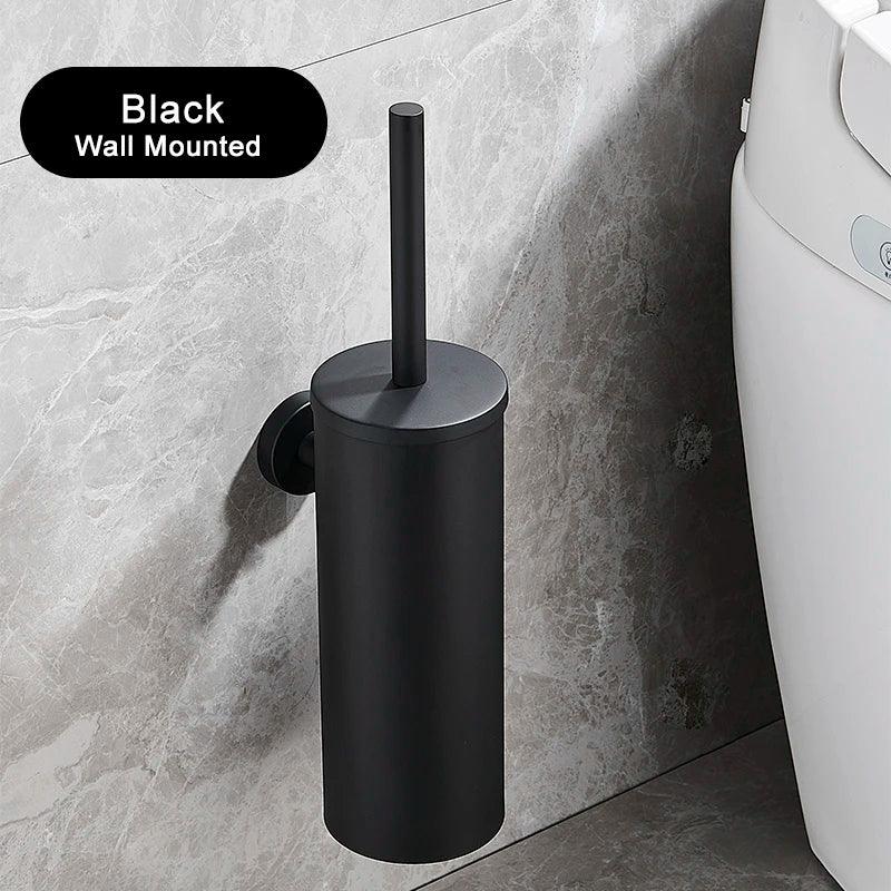 Stainless Steel WC Brush Holder - The deco nook