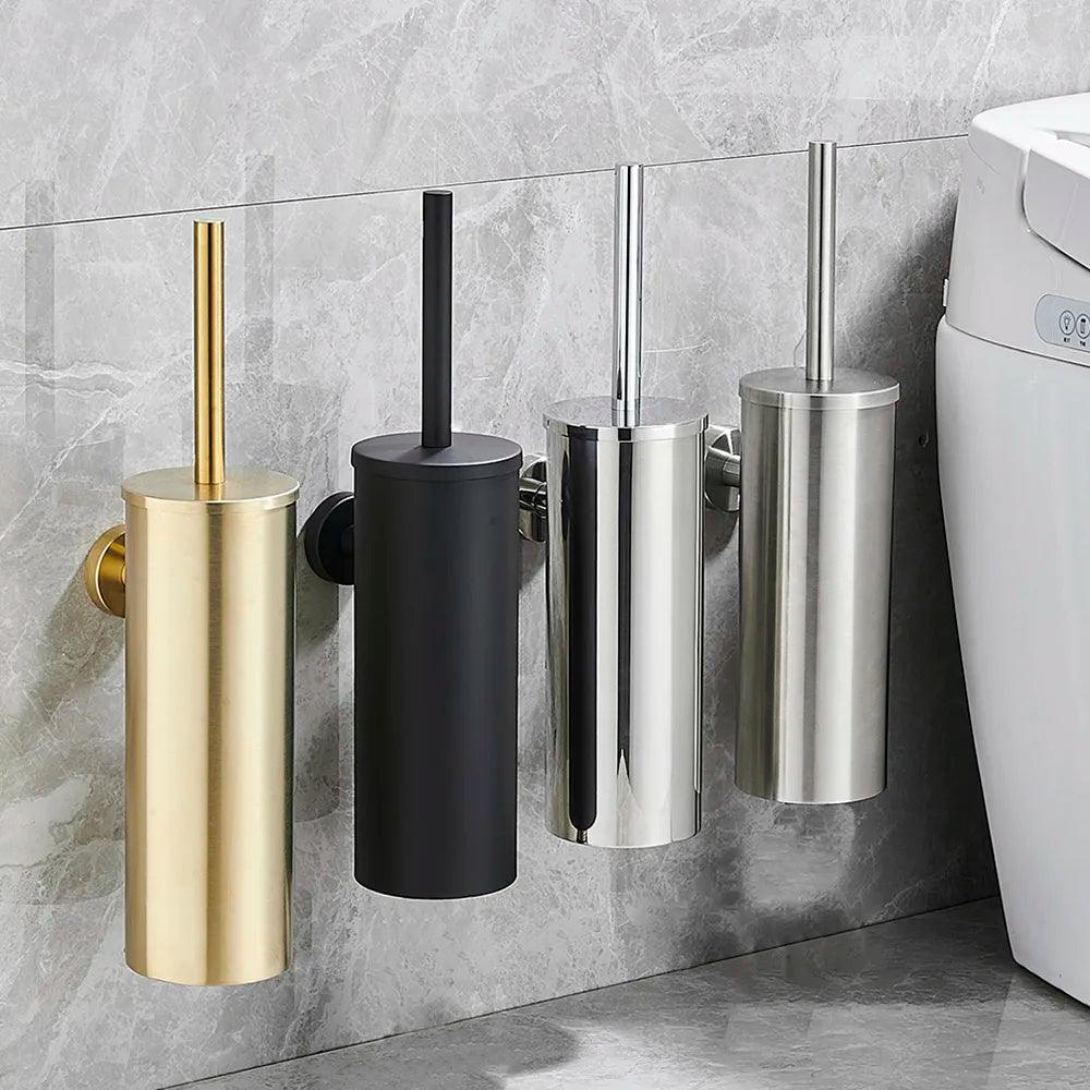 Stainless Steel WC Brush Holder - The deco nook