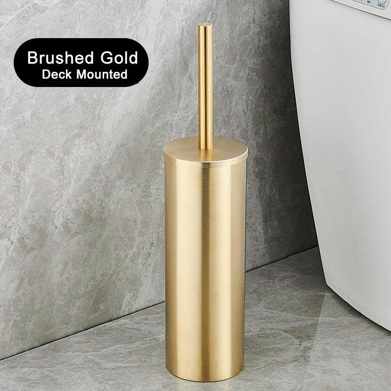 Stainless Steel WC Brush Holder - The deco nook