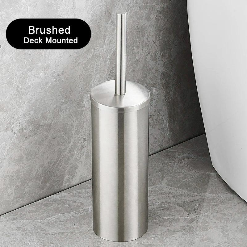 Stainless Steel WC Brush Holder - The deco nook