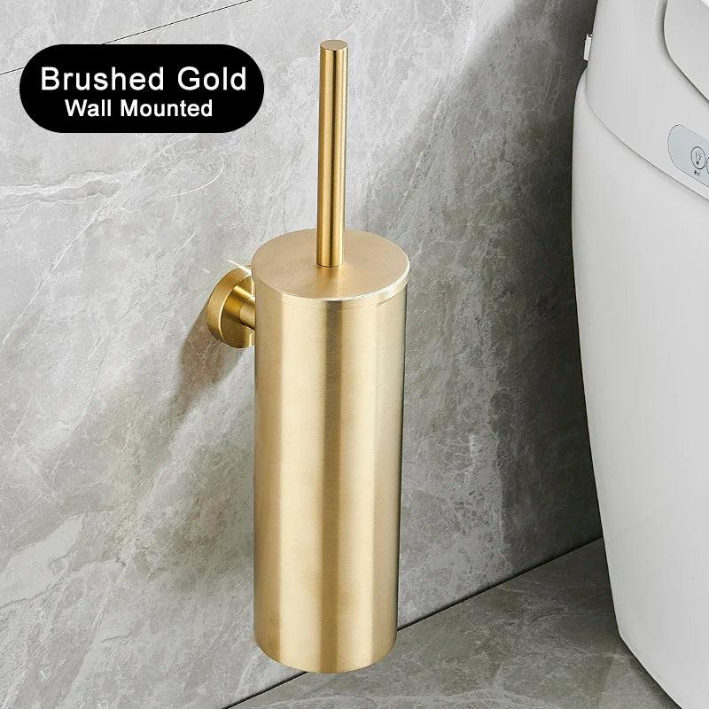 Stainless Steel WC Brush Holder - The deco nook