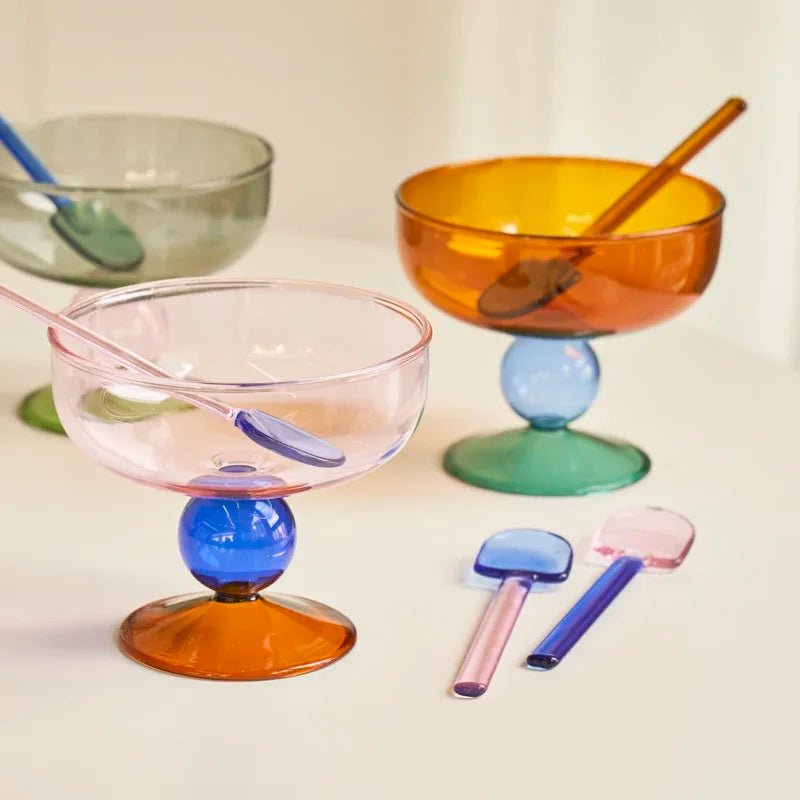 Stromboli Dessert Glasses Collection - The deco nook